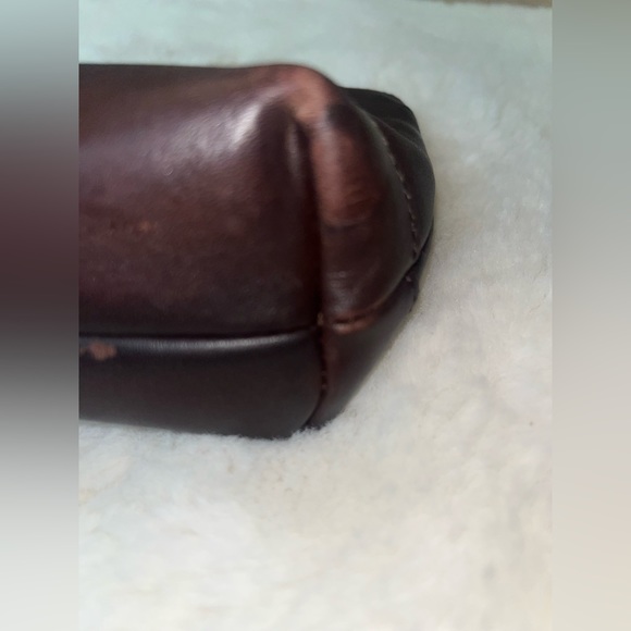 Vintage Coach #7167 Cosmetic Case BT SLG Small Leather Good Makeup Kit - Picture 6 of 11